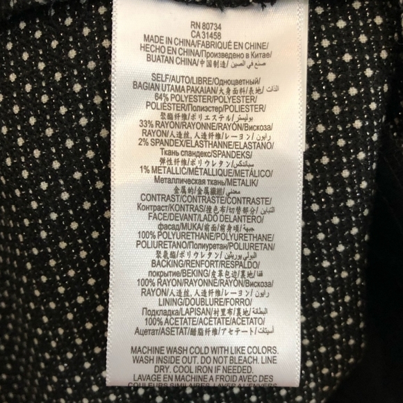 BCBGeneration Dress with Metallic Shimmer - Picture 6 of 6